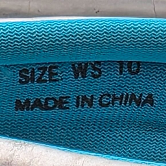 Vans X David & Goliath Womens Size 10 Silver Flat Slip On Shoes Walking Casual - Picture 7 of 13